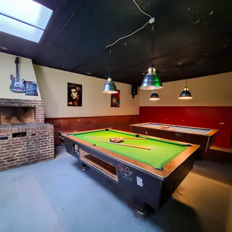 Pool table at Sowiso Ocean Bar Aachen